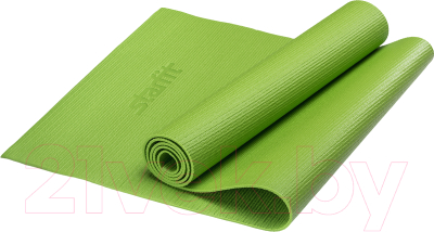 Коврик для йоги и фитнеса Starfit FM-101 PVC (173x61x0.8см, зеленый)