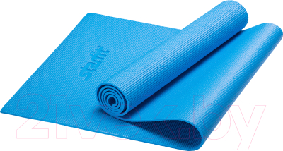 Коврик для йоги и фитнеса Starfit FM-101 PVC (173x61x0.8см, синий)