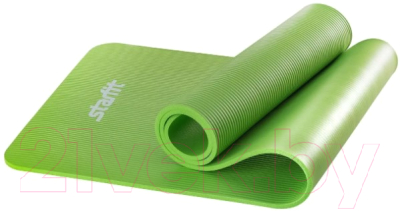 Коврик для йоги и фитнеса Starfit FM-301 NBR (183x58x1.0см, зеленый)