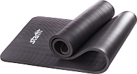Коврик для йоги и фитнеса Starfit FM-301 NBR (183x58x1.5см, черный) - 
