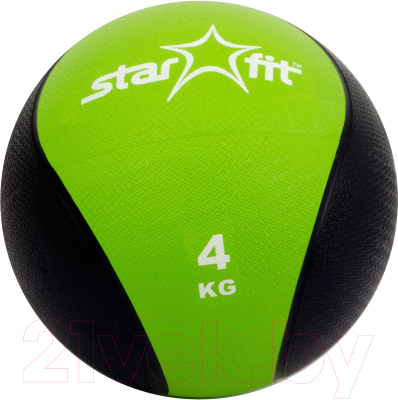 Медицинбол Starfit Pro GB-702 (4кг, зеленый)