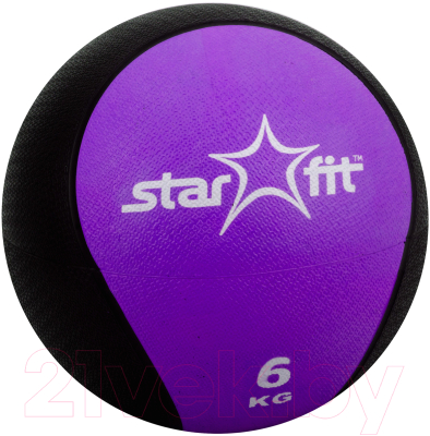 Медицинбол Starfit Pro GB-702 (6кг, фиолетовый)