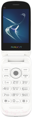 Мобильный телефон Maxvi E3 (белый)