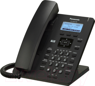 VoIP-телефон Panasonic KX-HDV100 (черный)