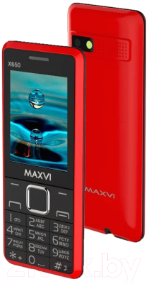 Мобильный телефон Maxvi X650 (красный)