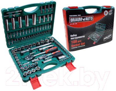 Универсальный набор инструментов Braumauto BR-108