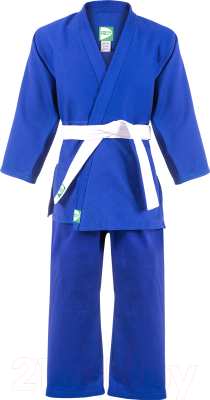 Кимоно для дзюдо Green Hill MA-302 (р-р 0/130, синий)