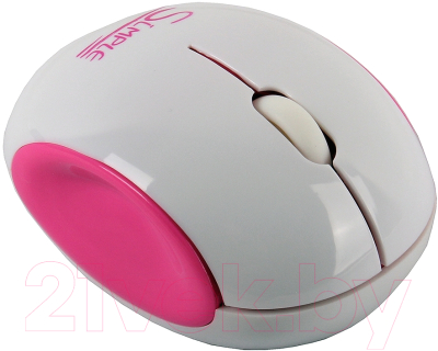 Мышь CBR Simple S14 (розовый)