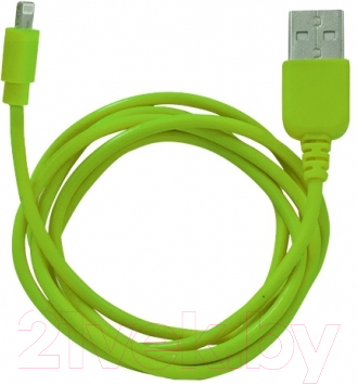 Кабель CBR Ligthtning to USB Human Friends Super Link Rainbow L (зеленый)