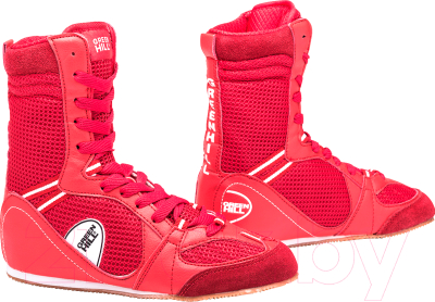 Обувь для бокса Green Hill PS005 (р-р 39, красный)