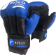 Перчатки для рукопашного боя RuscoSport Синий кожзам (р-р 12) - 