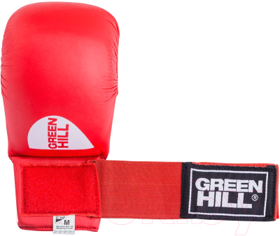 Перчатки для карате Green Hill Cobra KMС-6083 (S, красный)