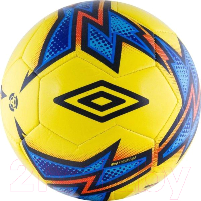 Мяч для футзала Umbro Neo Futsal Liga 20871U (размер 4, желтый/синий/красный)