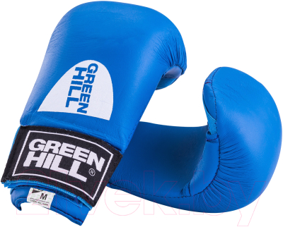 Перчатки для карате Green Hill Cobra KMС-6083 (L, синий)