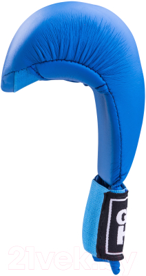 Перчатки для карате Green Hill Cobra KMС-6083 (XL, синий)