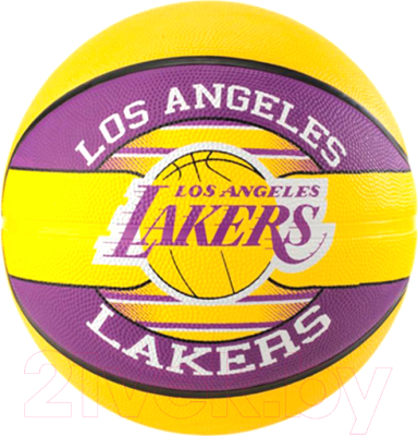 Баскетбольный мяч Spalding Team Lakers 83156Z (размер 7)