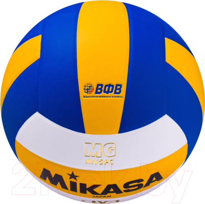 Мяч волейбольный Mikasa MV 5 PC (размер 5)