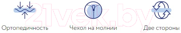 Матрас в кроватку Plitex Юниор Ю-02/3