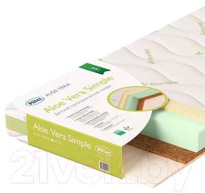 

Матрас в кроватку Плитекс, Aloe Vera Simple АВ-05/1
