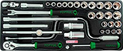 Универсальный набор инструментов Toptul GCAT3403 (34 предмета) - общий вид