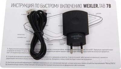 Планшет Wexler TAB 7b (8Gb, 3G, Black) - комплектация