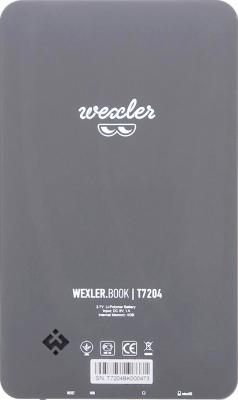 Электронная книга Wexler BOOK T7204 (Gray) - вид сзади