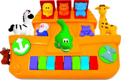 Развивающая игрушка Kiddieland Пианино "Ноев ковчег" (049254) - общий вид