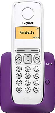 Беспроводной телефон Gigaset A230 (Purple) - общий вид