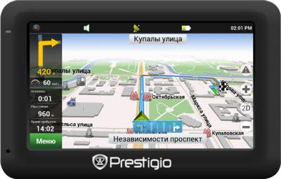 GPS навигатор Prestigio GeoVision 5050 (PGPS5050CIS04GBNV) - общий вид