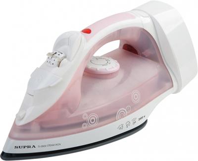 Утюг Supra IS-0800 (White-Pink) - общий вид