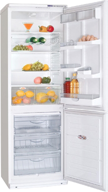 Холодильник с морозильником ATLANT ХМ 5091-016 - внутренний вид