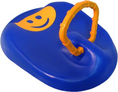 Санки детские Пластик Пл-С286 (синие) - общий вид