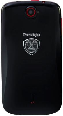 Смартфон Prestigio MultiPhone 3540 DUO (Black) - задняя панель