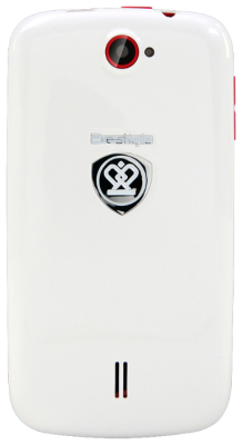 Смартфон Prestigio MultiPhone 3540 DUO (White) - задняя панель