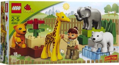 Конструктор Lego Duplo Детский зоопарк (4962) - упаковка