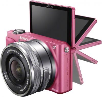 Зеркальный фотоаппарат Sony NEX-3NLP - поворотный экран