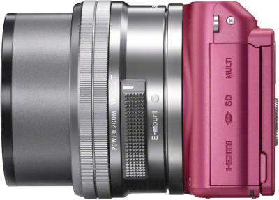 Зеркальный фотоаппарат Sony NEX-3NLP - вид сбоку