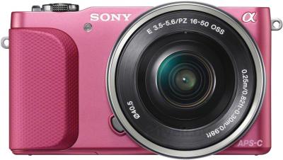 Зеркальный фотоаппарат Sony NEX-3NLP - вид спереди