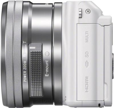 Беззеркальный фотоаппарат Sony NEX-3NLW - вид сбоку