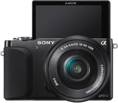 Беззеркальный фотоаппарат Sony NEX-3NYB - общий вид