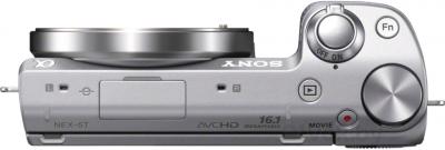 Беззеркальный фотоаппарат Sony NEX-5TLS - вид сверху