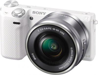 Беззеркальный фотоаппарат Sony NEX-5TLW - общий вид