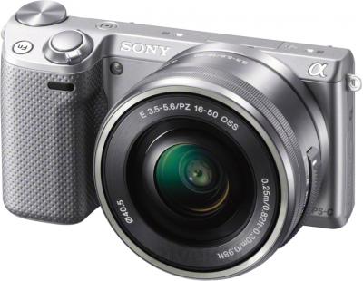 Беззеркальный фотоаппарат Sony NEX-5TYS - общий вид