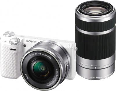 Беззеркальный фотоаппарат Sony Alpha NEX-5TYW - общий вид
