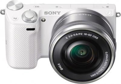 Беззеркальный фотоаппарат Sony Alpha NEX-5TYW - общий вид