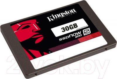 SSD диск Kingston SSDNow S200 30GB (SS200S3/30G)