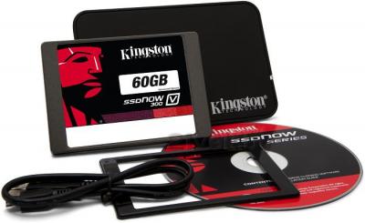 SSD диск Kingston SSDNow V300 60GB (SV300S3N7A/60G) - в комплекте