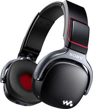 Наушники-плеер Sony NWZ-WH303 (Black) - общий вид