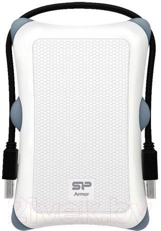 Внешний жесткий диск Silicon Power Armor A30 1TB White (SP010TBPHDA30S3W)