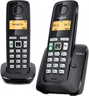 Беспроводной телефон Gigaset A220A Duo - общий вид